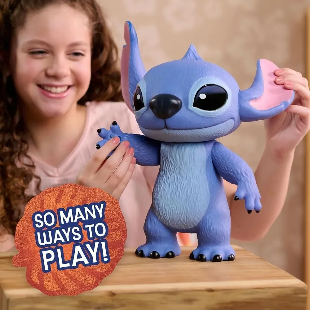 Disney Stitch Live-Action 14-Inch Larger Than Life Vinyl Poseable Movie Figurine